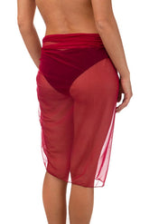 PAREO DONNA  BORDEAU